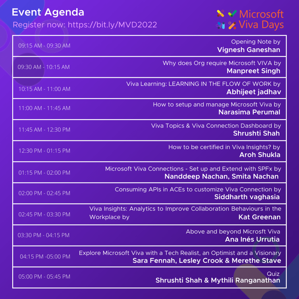 Viva Explorer’s reach India for Microsoft Viva Days&nbsp;2022