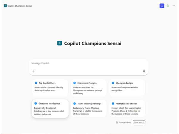 Copilot Champions Agent