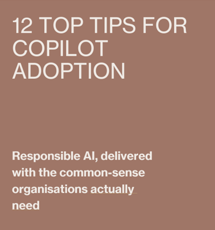 Copilot Adoption 12 tips